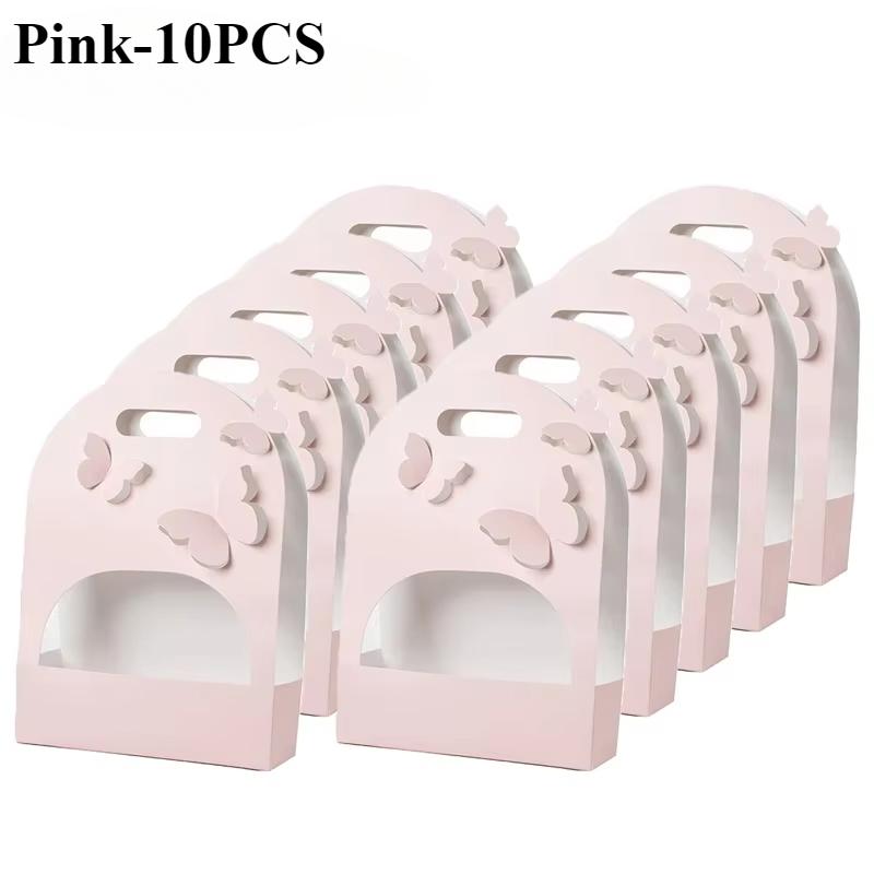 5-10PCS 3D Hollow Butterfly Flower Box Gift Packaging Bag for Home Decor Valentine’s Day Mother’s Day Girlfriend Birthday Gifts