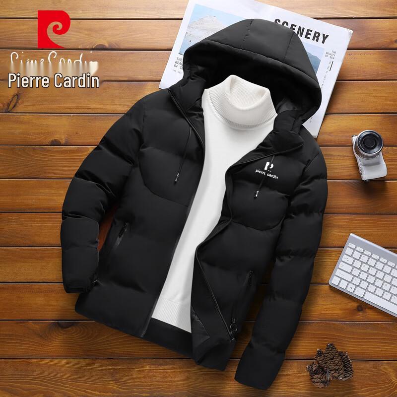 

Мужская утолщенная куртка-пуховик с капюшоном Pierre Cardin XL