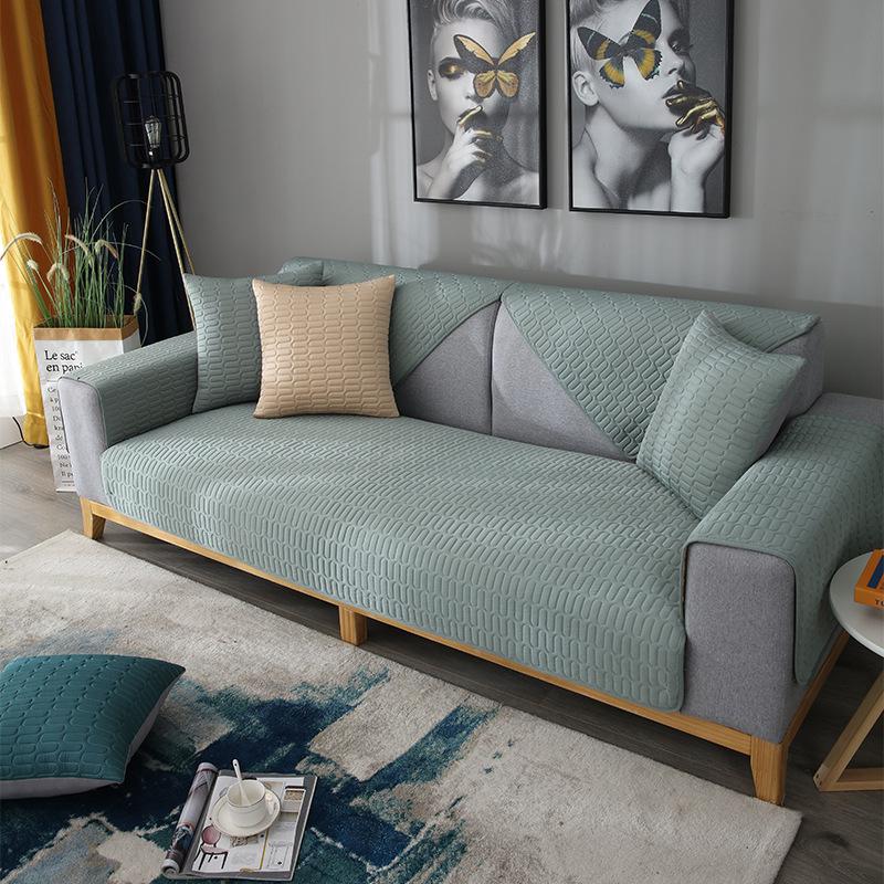LaTeX Sofa Cushion Simple Summer Ice Silk Summer Mat Cushion Non-Slip Leather Sofa Cover Cover Cloth