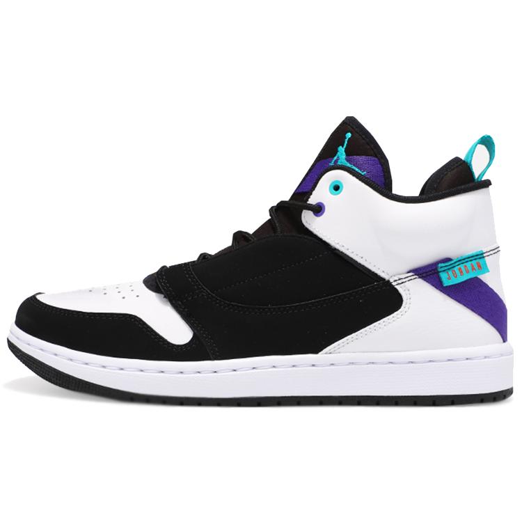 

New JORDAN Fadeaway Black White Grape AO1329-035 45