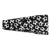 Popular Sports Print Wide Sweatband: Baseball, Football, Running, Softball Elastic Headband