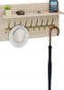 Loft Clothes Rack 70 Cm - Gold + Sonoma Oak, Solid And Stylish