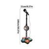 Kids Karaoke Microphone Stand - Portable Durable Party Toy with Electronic Amplifier, Children's Singing Set