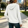 Women's Casual Hooded Long Sleeve Slim Fit Sweater