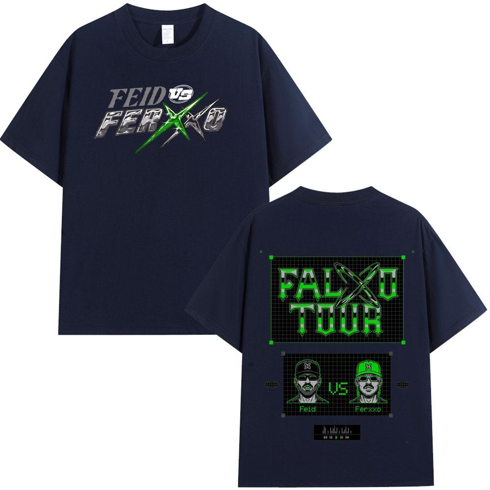 Rapper Feid Ferxxo Tour 2026 Merch Tshirt Mens Women Fashion Hip Hop Tshirts Cotton Casual Short Sleeve T Shirts Fan Gifts Top