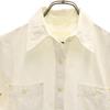 Nigel Cabourn Long Sleeve Cotton Shirt 8 White System Women Used