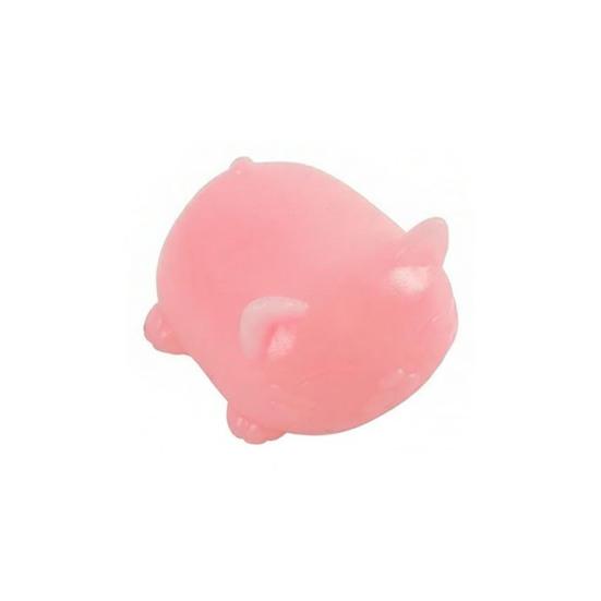 Kitten Squeeze Stress Toy, Soft Cat Fidget Ball, Cute Animal Decompression Toy for Office Desk, Gift for Cat Lovers