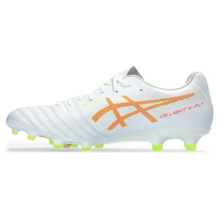 Asics Ds Light X-Fly Pro 2 Round Toe Lace-Up Tf (Rubber Studs) Artificial Turf Soccer Shoes Men Soccer Shoes White 1101A055-101