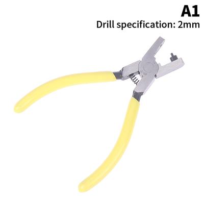 Evrensel El Deri Kayış saat kayışı Kemer Delme Aracı Yumruk Pense 2/1.6Mm
