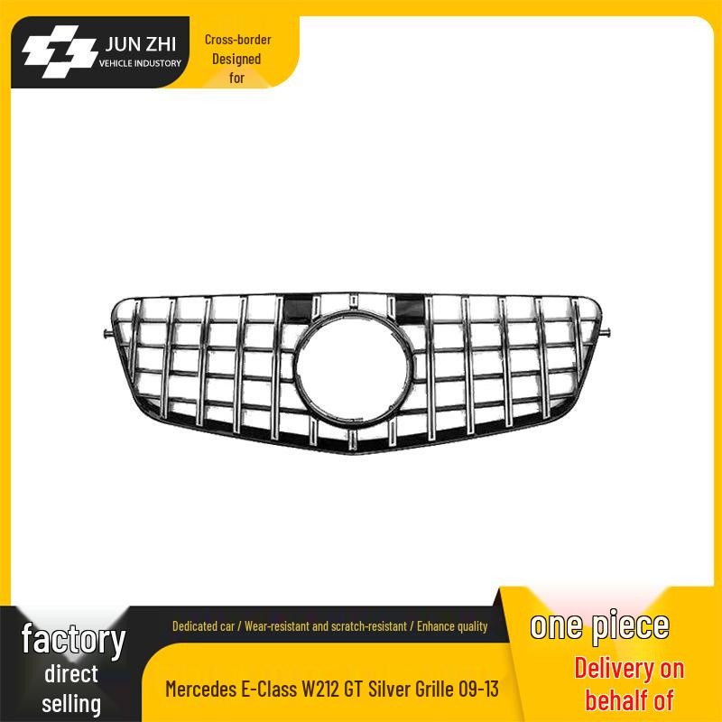 Replacement Grille for 2009 Mercedes-Benz E-Class W212 (GT Silver)