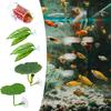 Betta Fish Leaf Hammock Sleeping Bed for Fish Tank Aquarium Spawning Grounds Set of 5 Natural Guppy Breeding Bed for Decoration