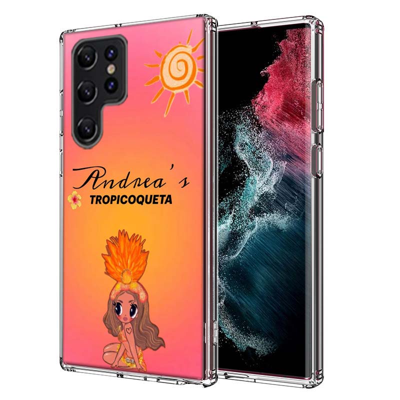K-Karol G Tropicoqueta Capa Phone Case For Samsung S26 Ultra S25 Edge Galaxy S23 S21 S20 S24 FE S22 S10 Plus Cover Clear TPU She