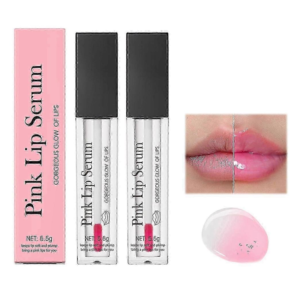 2025 Pink Lip Serum: Long-Lasting Moisturizing Lip Care Gloss
