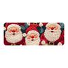 Christmas Kitchen Anti-slip Mat Carpet Flannel Doormat