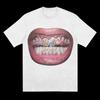 Y2k Tops America Graphic Print Tshirt Retro Loose Short Sleeve Round Neck Cotton Top Gothic Streetwear Men Hip Hop Clothing Emo