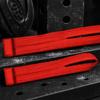2PCS Reinforced Stitching Lifting Straps Cotton Wrist Wraps  Rowing Workouts
