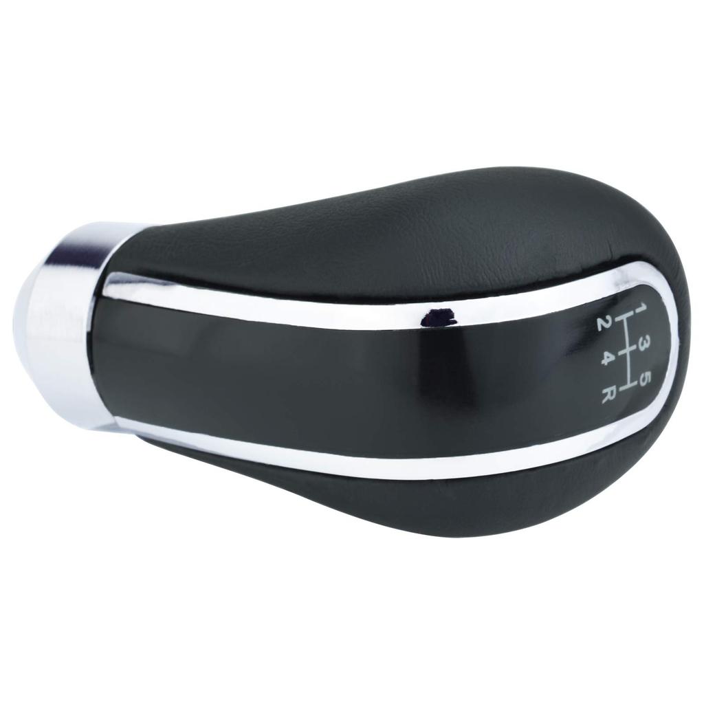 Bashineng 5 Speed Shift Knob Gear Lever Shift Lever PU Leather Transmission Suitable for