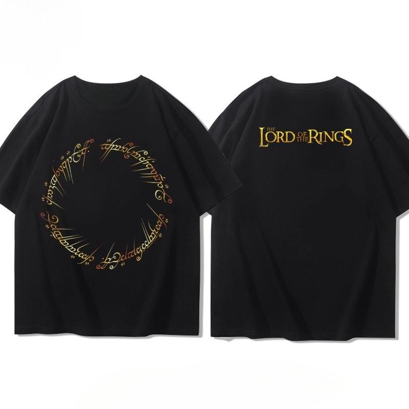 The Lord Of The Rings Gaming T Shirt Unisex Unisex Cheap Polyester Material Short Sleeve Graphic T Shirts Gothic Camisetas Unisexs Top
