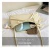 2026 Korean-Style Single Shoulder Handbag with Butterfly Knot - Versatile and Fashionable Women's Bag