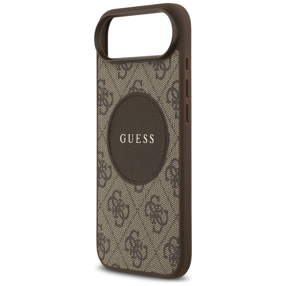 Guess 4G Circle Classic Logo MagSafe case for iPhone Air brown