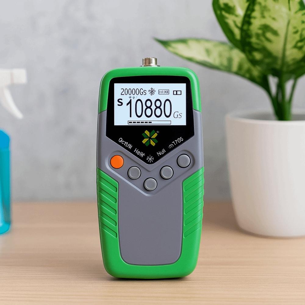 Magnetic Field Intensity Testing Digital Meter Portable Design Magnetic Flux Meter Quality Control