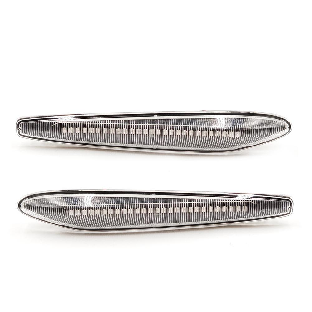 2Pcs LED Car Blinker Light Car Dynamic Side Marker Turn Signal Lamp For 159 typ 939 2005-2012 Brera typ 939 2005-2012