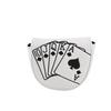 Putter Cover Magnetic Putter Headcover PU Leather Snug Fit Anti Scratch Thick  