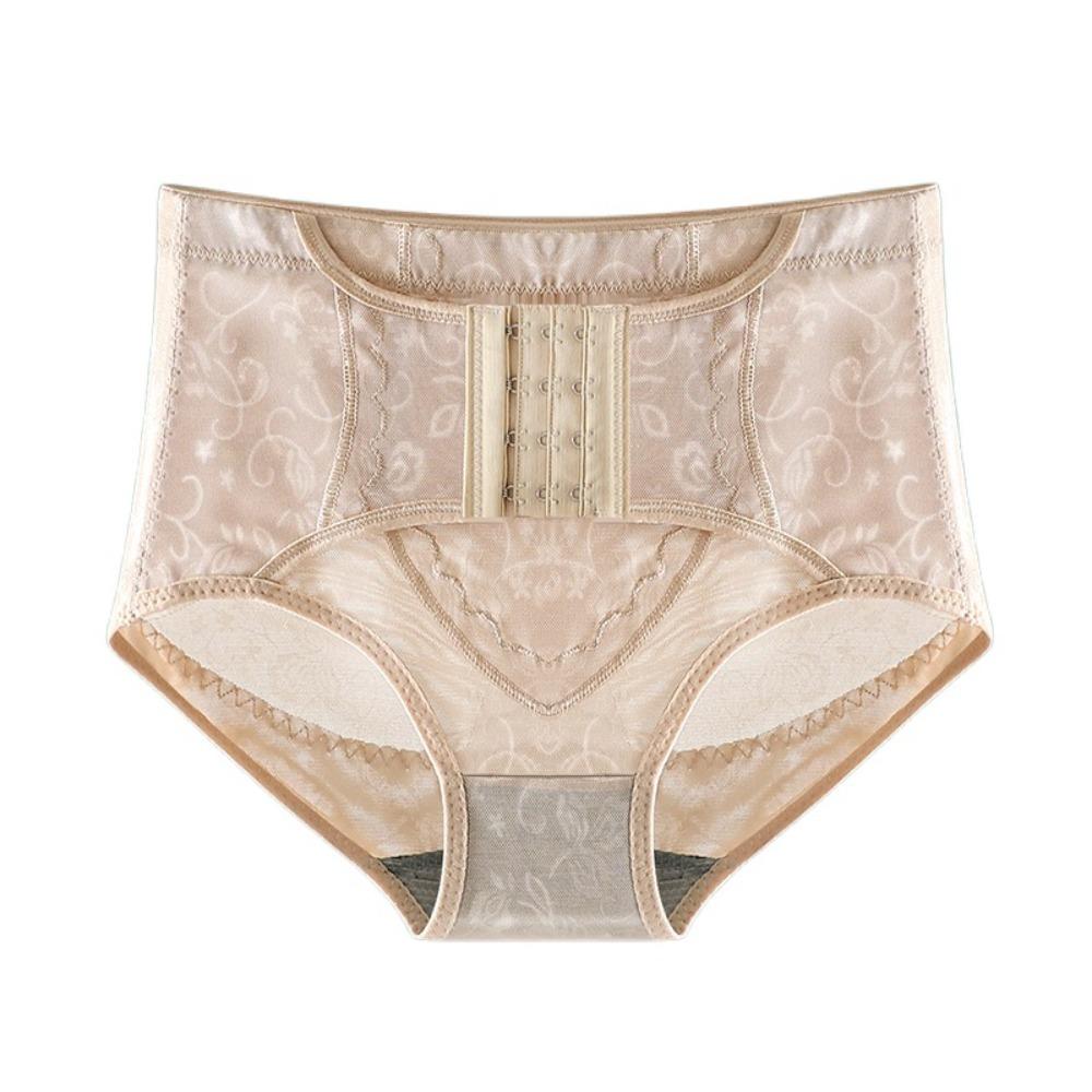

Кружевные трусы с эффектом лифтинга ягодиц, со средней посадкой, утягивающие, с застежкой, эластичное бесшовное нижнее белье, женское M