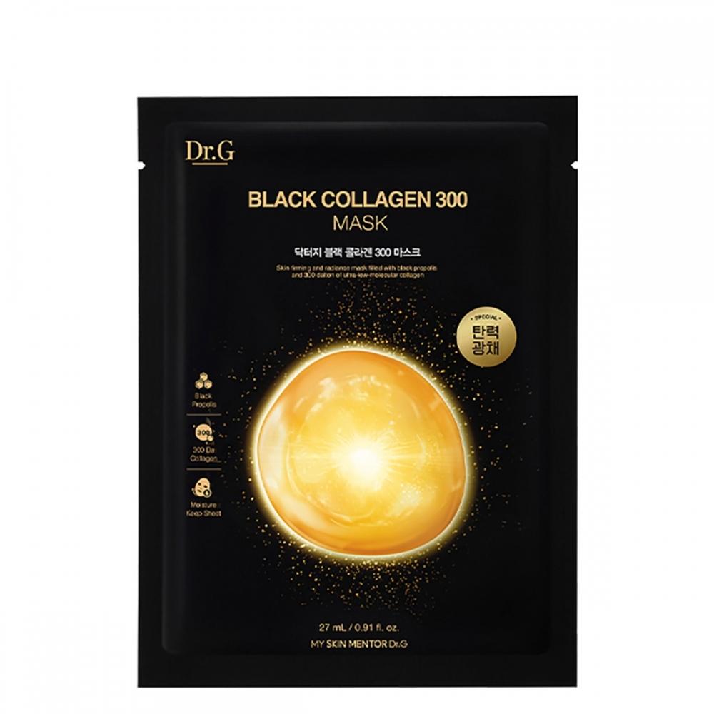 Dr.g Black Collagen 300 Mask 4 Pack X 5