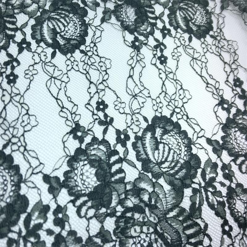3m x 24cm Chantilly Lace, Non-stretch French Eyelash Lace Trim for Lingerie, Bra, Underwear, Lingerie, Dress, Garment, Sewing & Crafting