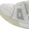 Louis Vuitton Chaussures Baskets LV Trainer Homme Blanc 10.2" chaussures 7 1/2 blancOccasion
