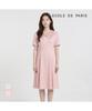 ECOLEDEPARIS Lace Collar Flare Dress_Cb25Woc038Z