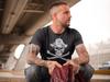Piratenhemd, Totenkopf und gekreuzte Knochen, Piratenmode, Jolly Roger T-Shirt, Piratenflagge T-Shirt, Segel-T-Shirt, Schatzinsel Coole T-Shirts