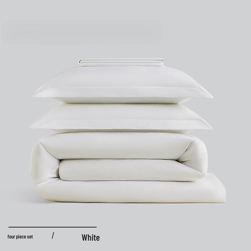 

Mling Luxury Pure Cotton Solid Color Hotel Bedding