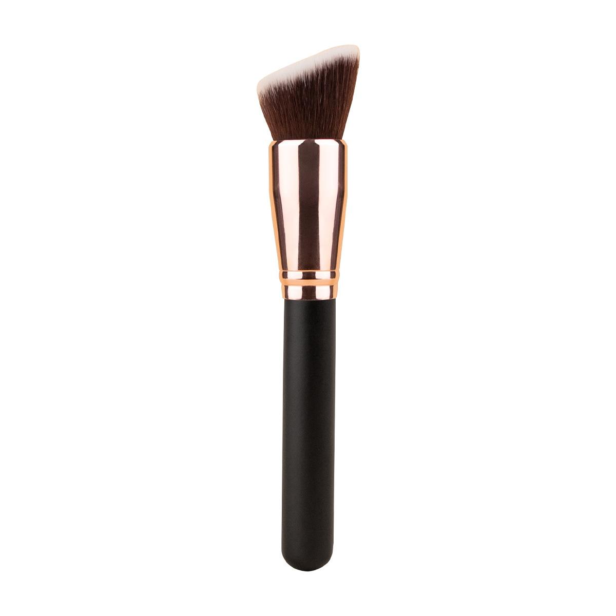 

Single large oblique angle grooming brush, high-quality fiber hair, skin-friendly and soft, foundation brush smudge brush