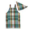 Kids Apron M Colorful March Blue Pea Pod 110-120 IS-160-28