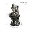 Nordic Sandstone Thinker Creative Ornaments Hot Selling Simple Home Furnishings Study Room Vintage Decorations Commercial Gifts