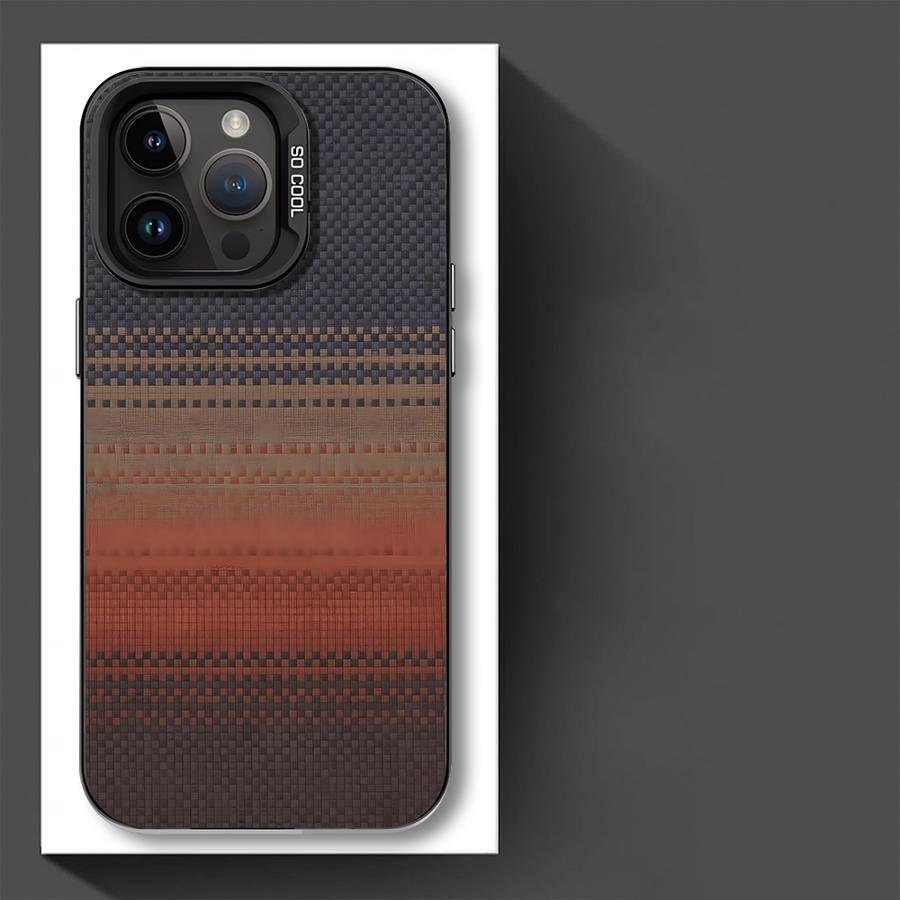 Cool Carbon Fiber Pattern Case for iPhone 17 Pro Max 16 15 11 12 Pro Air 14 Plus 13 Phone Cover