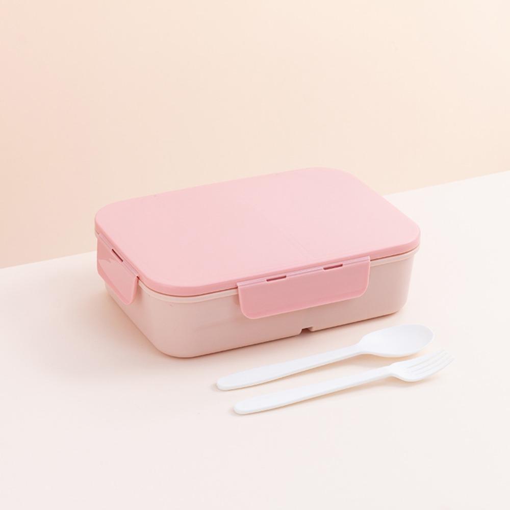 Leak-Proof Bento Lunch Box Plastic Lunchable Snack Containers  School Kids Office Worker