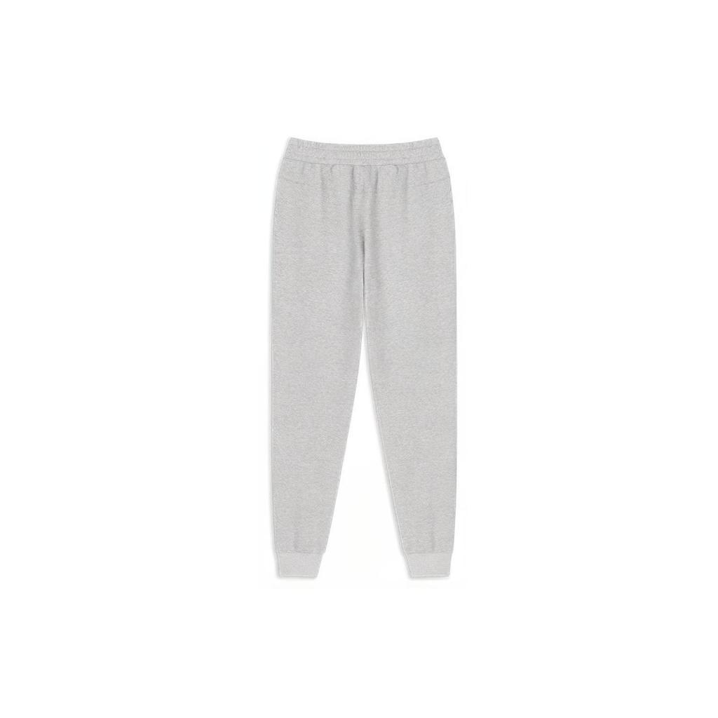 Skechers Knitted Ribbed Cuffed Sports Pants Men Bottoms Gray L220M195-004F