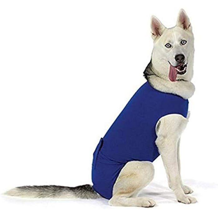 Chemise de protection médicale - KVP - Modèle Recova - Taille XSS - Pour chiens et chats - Réduit l'anxiété