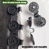 20~200PCs Shade Cloth Clips Shade Fabric Clamps Accessories Grommets For Net Mesh Cover Sunblock Fabric In Garden Greenhouse