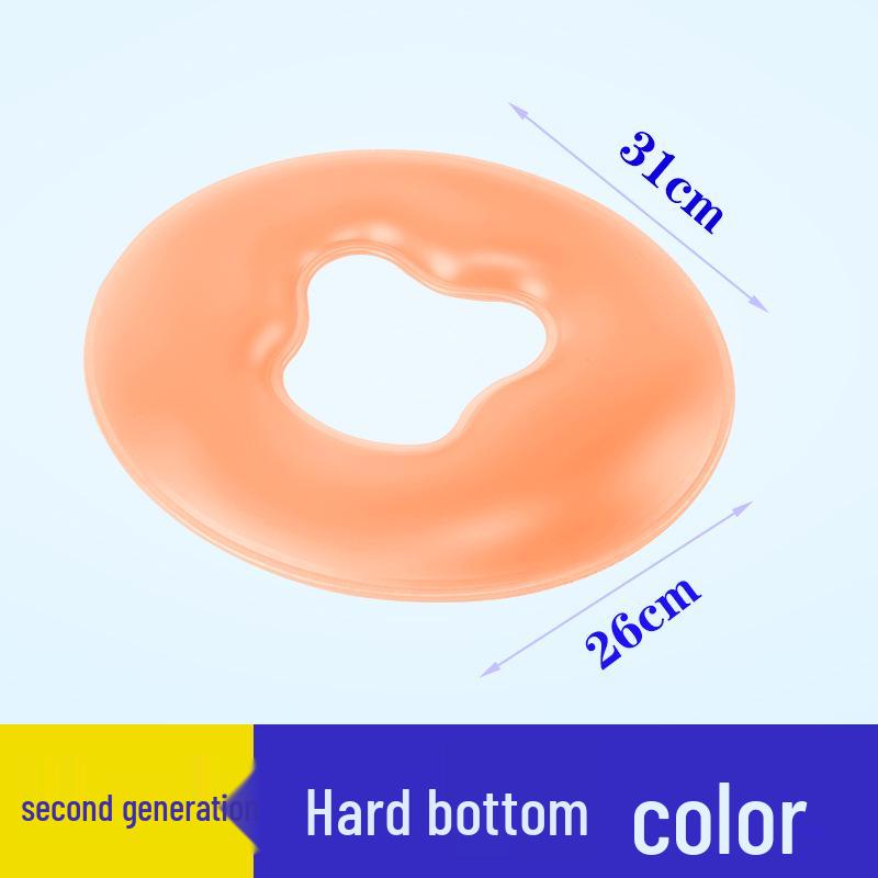 Silicone U-Shaped Beauty Pillow with Face Protection