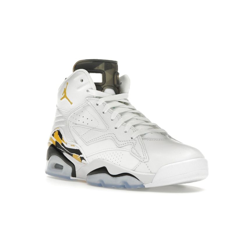 Air Jordan MVP White Yellow Ochre Men Sneakers Black DZ4475-107