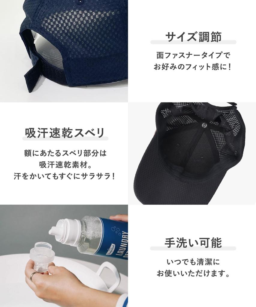 ADM 6P Navy Large Size LT-MESH CAP_05