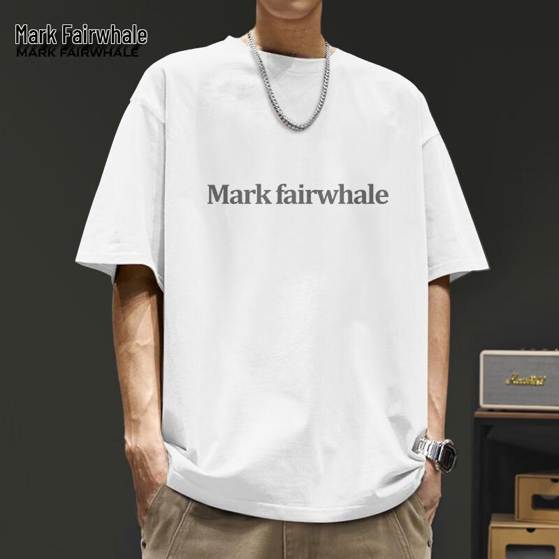 Mark Fairwhale Men's Summer Pure Cotton Short Sleeve T-shirt
