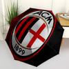 AC Milan, 1899 Αυτόματο Άνοιγμα και Κλείσιμο, 8 Ακτίνες Δομή Φορητή Ομπρέλα, Κατάλληλη για Άνδρες και Γυναίκες σε Όλες τις Εποχές Τέλειο Δώρο για