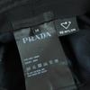 Great PRADA hat Triangle logo Re-Nylon bucket hat black polyamide Women M 2HC281 Used