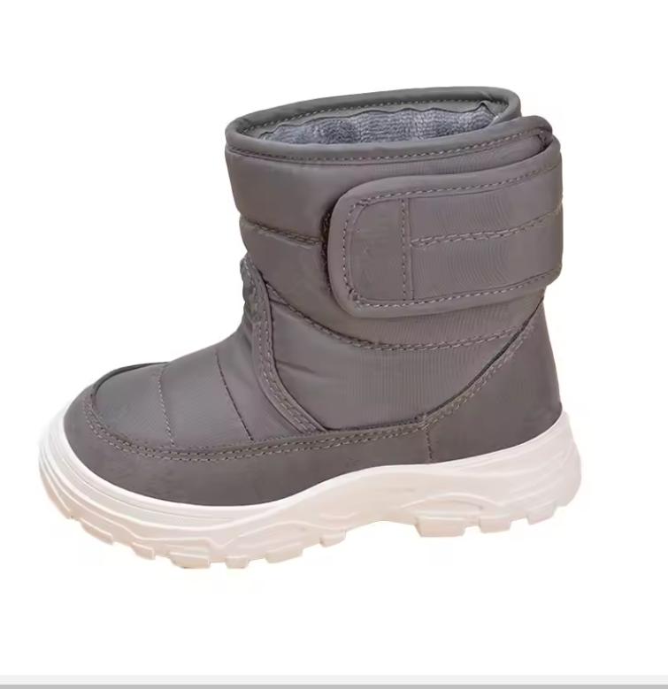 Winter Fashion Waterproof Good Quality Thick-bottom Warm Plush Children Shoes Boys Girls Snow Boots for Baby Toddlers CSH1596