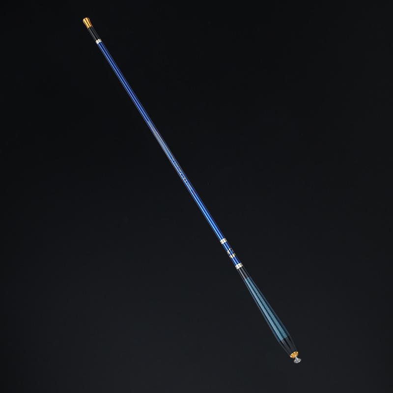 

Retractable Carbon Fishing Rod: Compact 54cm Hand Rod, Extendable Stream Rod in 2.7m, 3.0m, 3.3m, and 3.6m Sizes, Ideal for Shrimp Fishing 2.7 meters